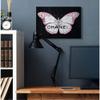 Stupell Industries Butterfly Glam Fashion Design, Designed by Ziwei Li Wall Art, 24 x 1.5 x 30, Canvas view 2