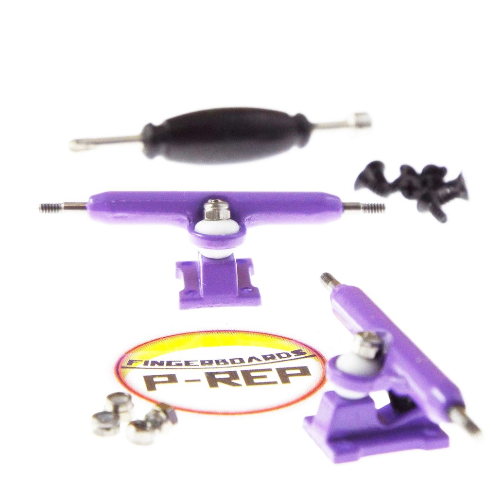 P-REP 34mm Solid V1 TrucksAMZ - Purple