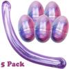 Anditoy 5 Pack Slime Eggs Stress Relief Toys Easter Eggs for Kids Boys Girls Easter Basket Stuffers Gifts Party Favors (Blue+Pink+Purple) view 2