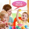 Gejoy 24 Pieces Soft Foam Balls Bulk Lightweight Mini Balls for Safe Indoor Toys Fun Assorted Colors Sponge Balls Birthday Party Favors Bag Gifts for Boys and Girls(1.57 Inch) view 4