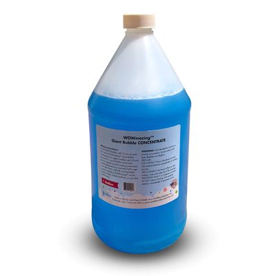 WOWMAZING Big Bubble Concentrate - Solution Making Bubbles (Makes up to 33 Gallons)  Just Add Water  Made in USA