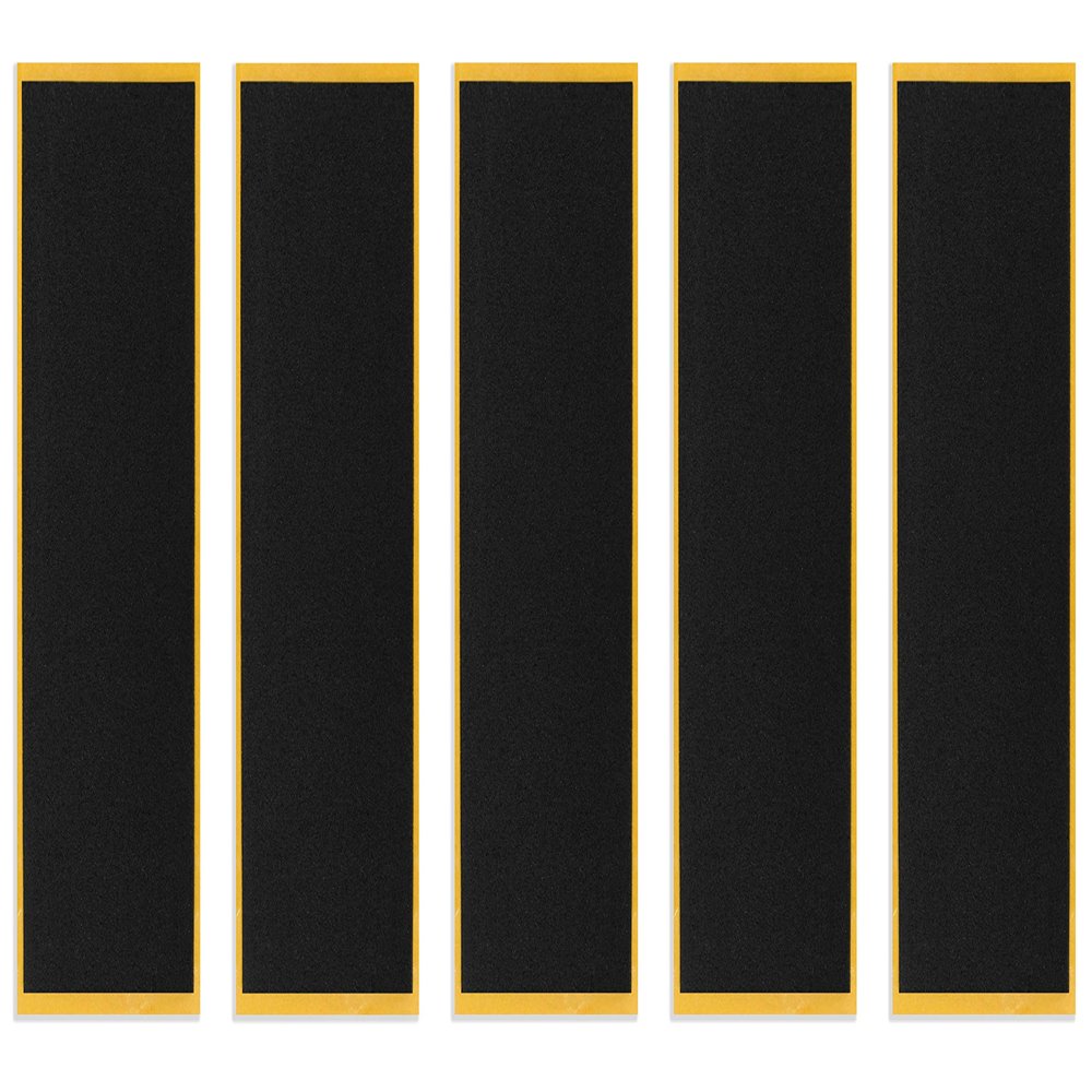 Teak Tuning 5PK Prolific Easy Peel Foam Grip Tape - Adhesive Backing - Soft, Professional Quality Foam - Optimal Control - 110mm x 35mm - Includes File for Clean Application