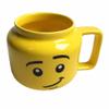 SUNS Figures ceramic mug kids expression cups gifts for children yellow smiley mugs view 2