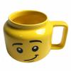 SUNS Figures ceramic mug kids expression cups gifts for children yellow smiley mugs view 3