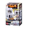 Bburago Street FIRE City Train Station Playset with a Die-Cast Jeep Renegade SUV view 2