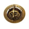 Brass Finish Armillary Sphere Globe - Nautical Astrolabe Garden Armillary Zodiac Sphere Globe  Nautical Home Decor | Nautical's Select (Antique, 5") view 3