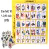 Smile4Autsim Dry Erase Visual Activity Reward Choice Laminated Board with 30 1/2" Hook Coin -Great for Loose Pcs Flash Cards. (Yellow, 8x11 Sheet (1.5 inch Cards)) view 3