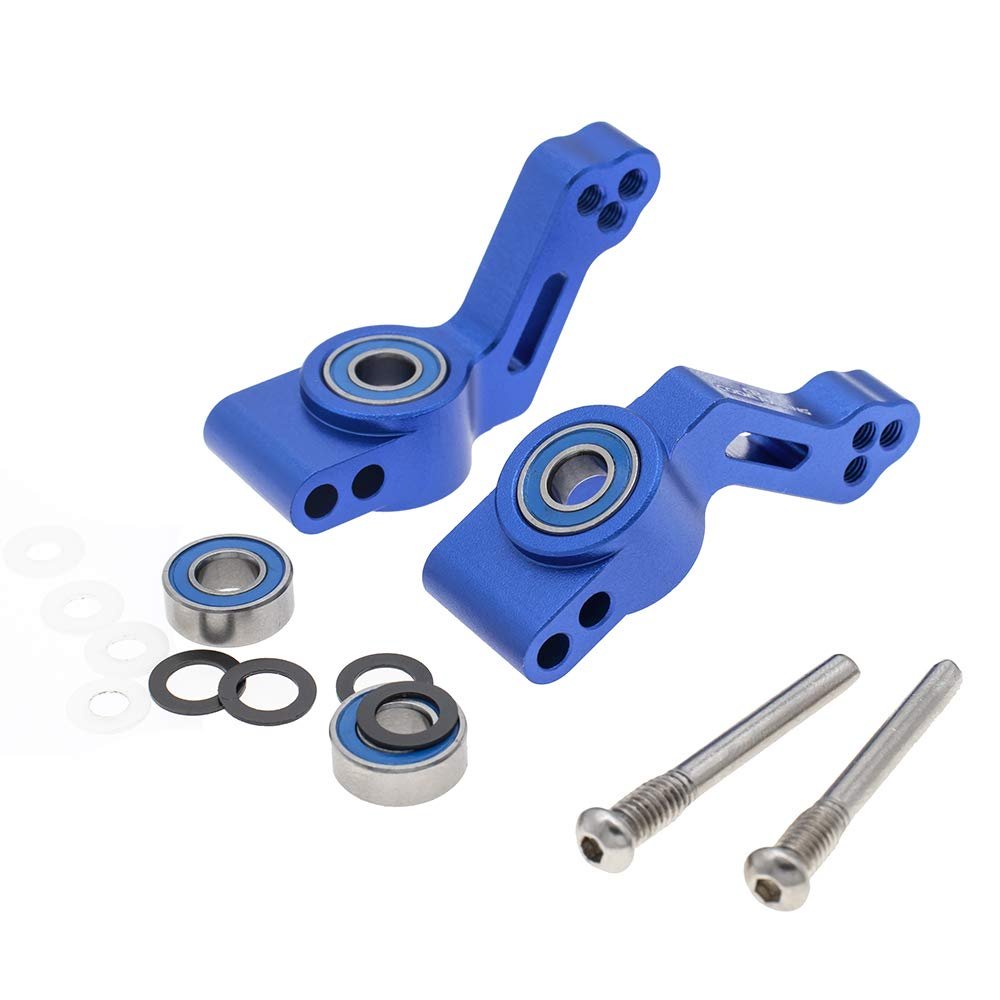 CODA RACING RC Alloy Rear Stub Axle Carriers for Traxxas 1/10 2WD Slash, Stampede, Rustler, Bandit-Replaces Part 3752(Pair)