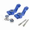 CODA RACING RC Alloy Rear Stub Axle Carriers for Traxxas 1/10 2WD Slash, Stampede, Rustler, Bandit-Replaces Part 3752(Pair) view 4