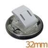 ARcanbadge Hay Fever Sign 1.25inch(32mm) Button Clip Back [to Solve Some Allergies Problem if You Cough or Nose Running] view 3