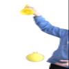 1 Jumbo Ice Cream Cone Shooter Popper Toy - Foam Ball Shoots from Cone - Launcher Novelty Toy view 3