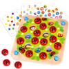 Nene Toys Ladybugs Garden Memory Game  Wooden Matching Games for Toddlers 3-5  Travel Toy for Boys Girls, Road Trip Essentials for Toddler, Airplane, Car - Ideal Christmas, Birthday Gifts view 1