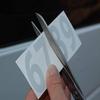0-9 Numbers Green Vinyl Sticker Decals Set of 40 Choose Size 1" to 12" (V1446GreenClear) (12") view 2