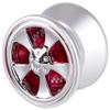 Duncan Toys Metal Racer Yo-Yo, Aluminum Advanced Level Yo-Yo with Racer Caps and SG Sticker Response, Red view 2