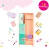 Our Generation  18-Inch Doll Accessories  School Locker  Classroom Supplies  Pretend Play  3+ Years  Classroom Cool Locker Set view 3