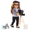 Our Generation 18" Doll Accessories - Story Starter ~ Camera's Rolling! Playset ~ Includes Pretend Camera, Tripod, VIP Pass, Clapperboard, Script and Speakerphone view 2