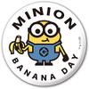 Inlock Minions Banana Day Tin Badge Set of 2 - IBA-152 view 2