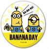 Inlock Minions Banana Day Tin Badge Set of 2 - IBA-152 view 3