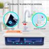 BOBXIN Play Sink with Running Water, Kids Play Kitchen Toy Sink Electric Dishwasher, Pretend Role Play Kitchen Toys Set with Upgraded Working Faucet and Dishes Playset for Toddlers Girls Boys view 3