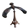 BESPORTBLE Balance Bird Alloy Balance Toy Self Balancing Eagle Eiffel Tower Model DIY Tabletop Decoration for Home Office 12.5x9.5x11cm (Red Wine) view 1
