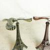 BESPORTBLE Balance Bird Alloy Balance Toy Self Balancing Eagle Eiffel Tower Model DIY Tabletop Decoration for Home Office 12.5x9.5x11cm (Red Wine) view 3