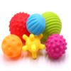 DOPHYRANIX 6 Pack Sensory Balls Set - Spray Water Toy for Baby & Kids, Soft & Textured Balls Develop Baby's Tactile Senses view 1