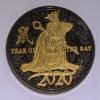 Year of the Rat 2020 Colorized Challenge Art Coin view 1