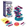 MUKIKIM Shakewave, Ultimate Stacking Blocks Game Challenge, Stack Rollers to Build Tower As High As Possible On Rotating Base Without Causing It to Collapse! Promotes Hand-Eye Coordination & Balance view 1