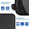 2 Pack Large Car Seat Protectors for Child & Baby, Thick Padding Waterproof, Auto Vehicle Leather Seats & Dog Mat Cover Pads, Grey view 3