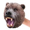 Gemini&Genius Grizzly Bear Safari Animal Hand Puppet for Kids Scary Toys for Halloween Soft Rubber and Realistic Action Figure Role Play Toys for Kids view 1