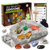 LotFancy Gemstone Dig Kit, Excavate 20 Real Gems, Science Kit for Kids Age 8-12, Educational Toy, Birthday Gift for Boys Girls with Mining Tools view 1