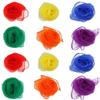 Botreelife 6 Pcs Set Stylish Small Scarves Children Scarves Kindergarten Performance Dance Juggling Movement Shawl Head Wrap Kerchief Props,Set A view 2