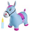 INPANY Bouncy Horse Hopper Toys, Toddlers Bouncing Farm Animals, Inflatable Jumping Hopping Horse, Ride on Rubber Bouncer for Kids, Outdoor Indoor Cool Birthday Gifts for 2 3 4 Year Old Girl Boy view 1