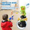 EagleStone Dinosaur Shooting Toys for Boys 5 6 7 8 9 Years Old, Electronic Kids Target Games w/ Air Pump Gun, LCD Score Record, Sound, 24 Foam Balls, Birthday Party Favor,Christmas Gifts for Toddlers view 2