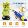 EagleStone Dinosaur Shooting Toys for Boys 5 6 7 8 9 Years Old, Electronic Kids Target Games w/ Air Pump Gun, LCD Score Record, Sound, 24 Foam Balls, Birthday Party Favor,Christmas Gifts for Toddlers view 4