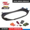 Slot Car Race Track Sets | NASCAR Crash Circuit Short Track | 2 Electric Powered Cars with Flash Chargers | Race Tracks for Kids Ages 4-8 | Car Racing Toy view 3