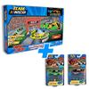 Slot Car Race Track Sets | NASCAR Crash Circuit Ultimate Road Course Bundle | 4 Electric Powered Cars with Flash Chargers | Race Tracks for Kids Ages 4-8 | Car Racing Toy view 2