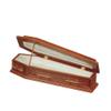 Melody Jane Dolls Houses Dollhouse Walnut Coffin JBM Miniature Church Funeral Halloween Accessory 1:12 view 1