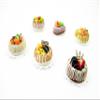 Dollhouse Miniature Food New 12 Mixed Fruit Cake 2 cm Doll Food Bakery 15702 view 2