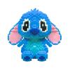 STpro Building Bricks 1700+ Pieces Set - Classic Cartoon Characters Building Blocks - Mini Building Block for Boys Girls & Adults (Blue) view 1