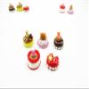 Dollhouse Miniature Food 1.5 cm 5 Mixed Tiny Bear Color Cake Dolls Bakery 15735 view 1