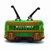 Charmgle Retro Wind-up Tin Toys Adult Collection Tram Toy Photography Props Handmade Spring Toy Home Cafe Decoration view 2