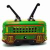 Charmgle Retro Wind-up Tin Toys Adult Collection Tram Toy Photography Props Handmade Spring Toy Home Cafe Decoration view 4
