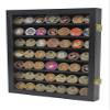 flag connections Military Challenge Coin Display Case Cabinet Poker Chip Rack Wood Cabinet, Glass Door... view 1