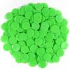 Coopay 1-1/5 inch Plastic Learning Counters Disks Bingo Chip Counting Discs Markers for Math Practice and Poker Chips Game Tokens, 200 Pieces(Green) view 1