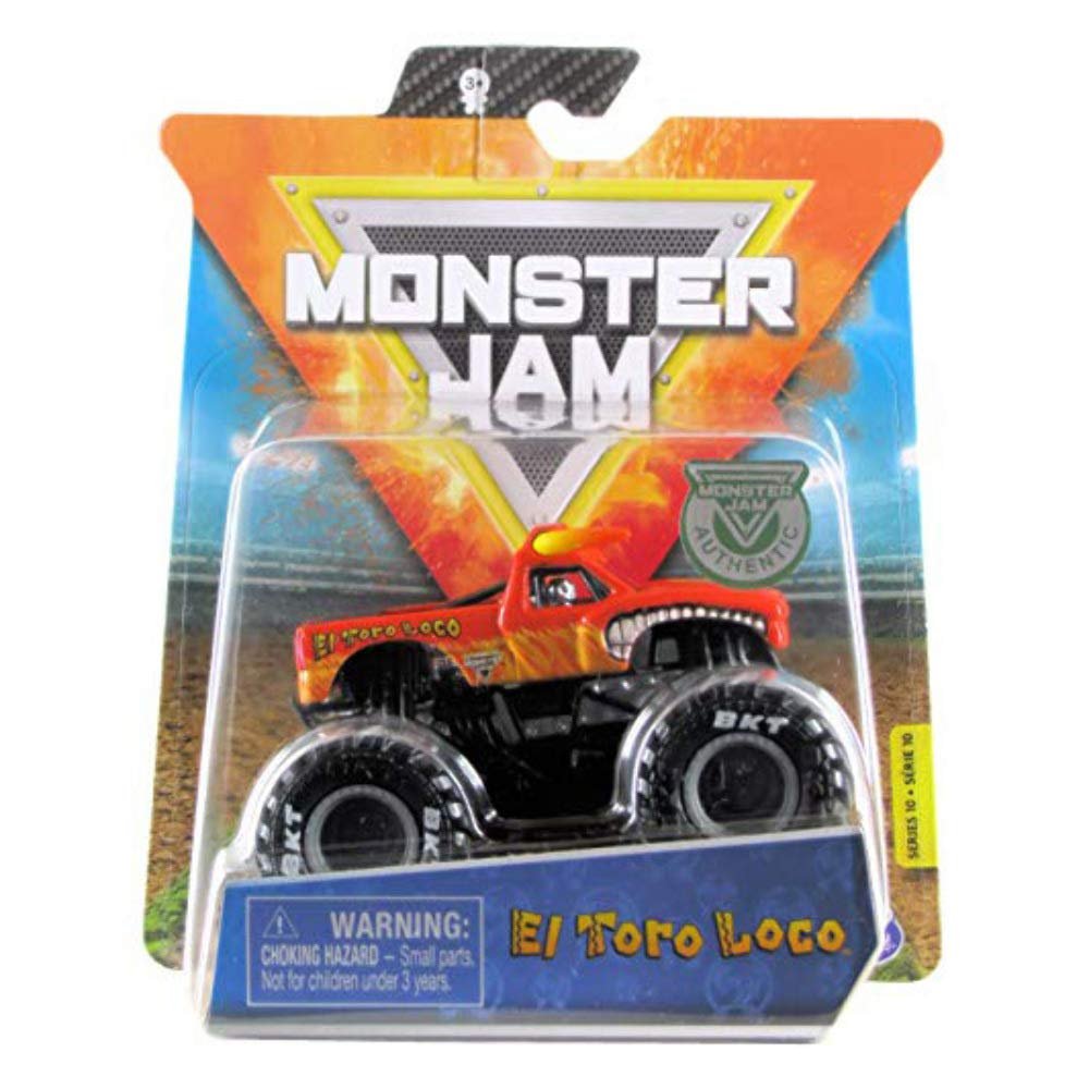 Monster Jam, Official Joker Monster Truck, Die-Cast Vehicle, Heroes and Villains Trucks Series, 1:64 Scale