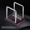 Sixrun Newton's Cradle, Newton's Cradle Balance, Office Toy Metal Ball, Physics Toy, Teacher Toy, Steel Ball Toy, Metal Ball Pendulum, Balance Pendulum Magnetic Ball, Gift view 4