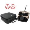 Radiolink AT9S PRO with Portable Case Handbag Rocker Mount 2.4G 12CH Remote Control RC Transmitter with R9DS Receiver for FPV DIY RC Drone Quadcopter Airplane (TX+CASE+Rocker Mount,Gold) view 1