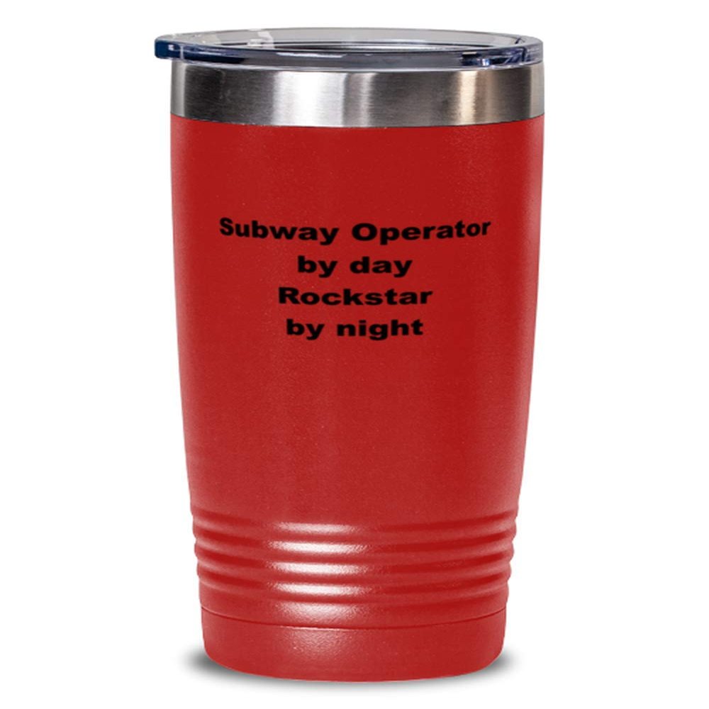 Subway Operator by day Rockstar by night