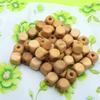 200pcs 10mm Beech Wooden Cube Beads Natural Beech Wood Square Beads for Handmade DIY Mom Beading Necklace Accessory (10mm 200pcs) view 4